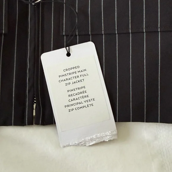 NWT ALO Yoga Pinstripe Women's JACKET and PANTS. - Picture 3 of 7